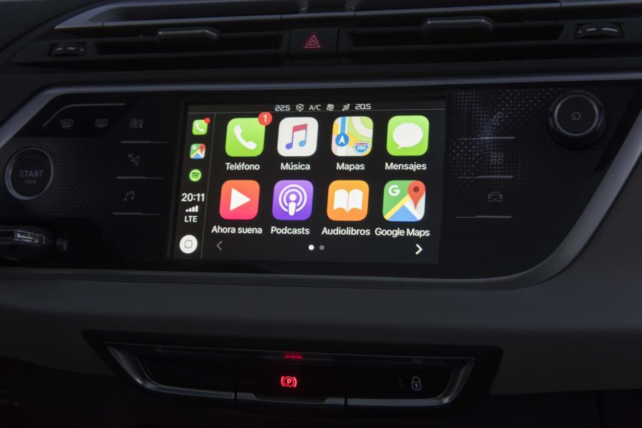 Детали интерьера Citroen C4 Spacetourer Rip Curl 2019 года  (AR) (фото 11 из 12)
